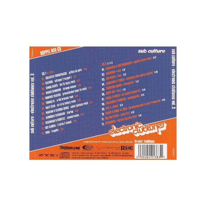 Christian Gimbel & Thorsten Leucht - Sub Culture - Electronic Clubtunes Volume 3