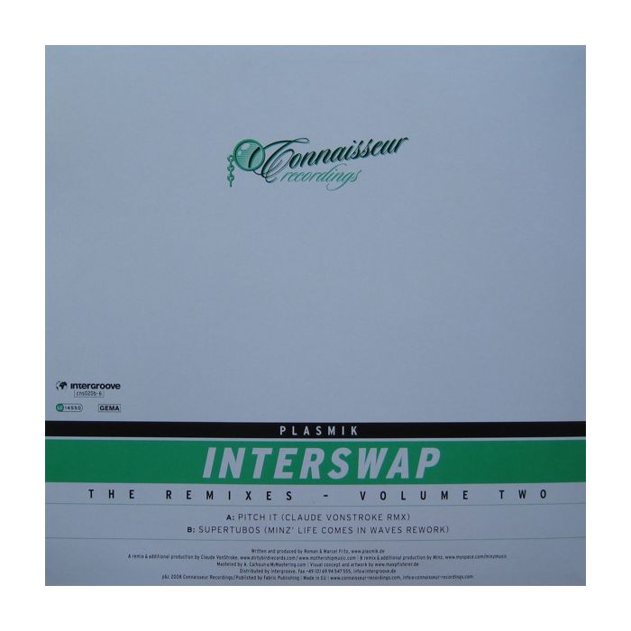 Plasmik - Interswap The Remixes - Volume Two
