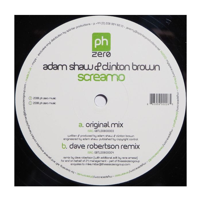 Adam Shaw & Clinton Brown  - Screamo