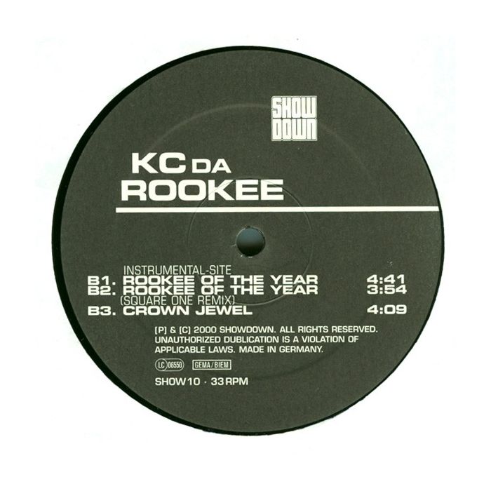 KC Da Rookee - Rookee Of The Year
