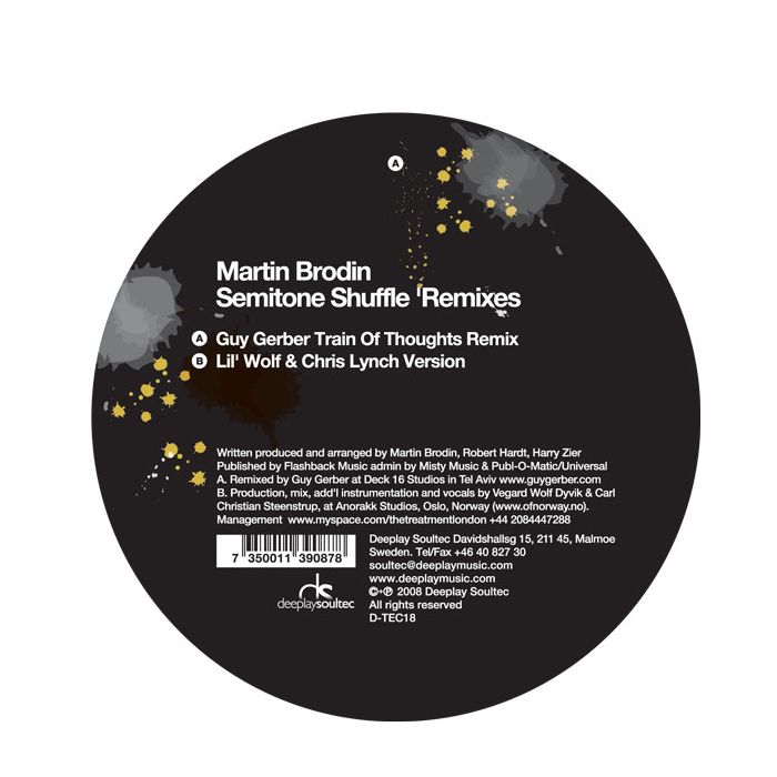 Martin Brodin - Semitone Shuffle 'Remixes