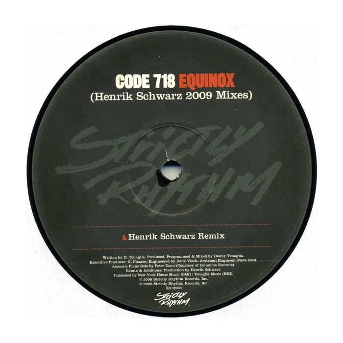 Code 718 - Equinox (Henrik Schwarz 2009 Mixes)