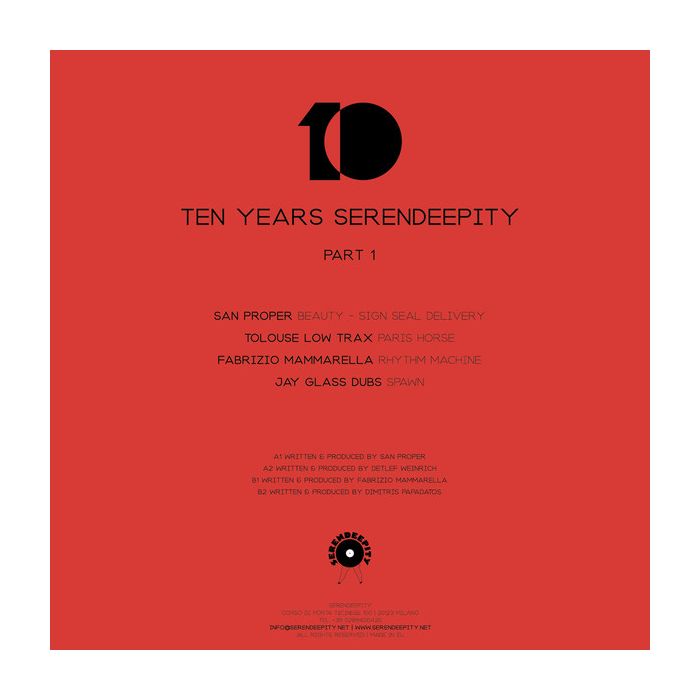 Various - Ten Years Serendeepity Part 1