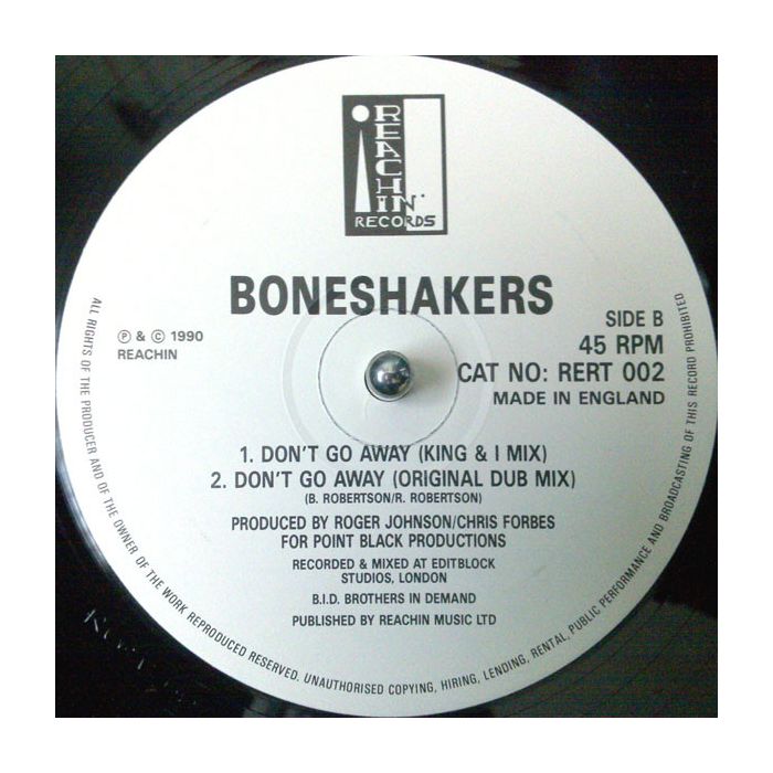 Boneshakers - Don't Go Away