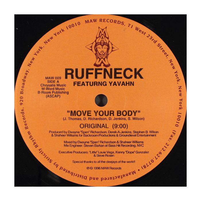 Ruffneck Featuring Yavahn - Move Your Body