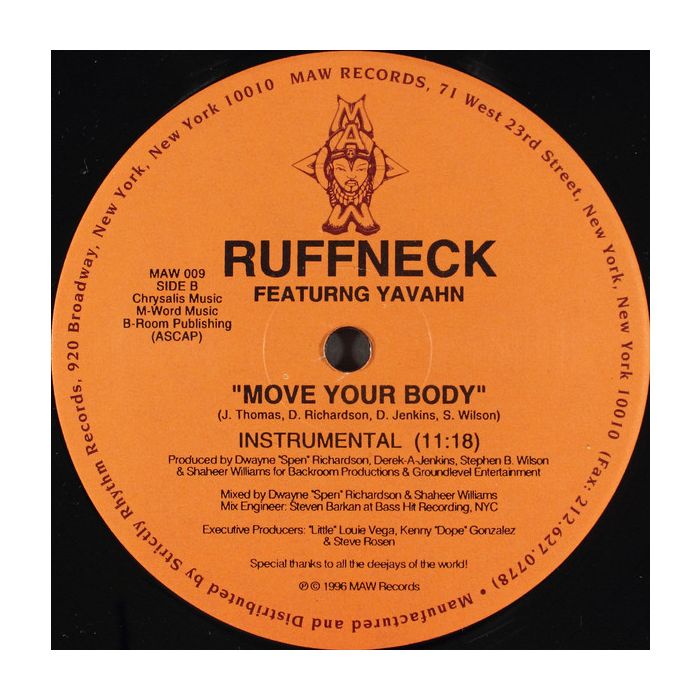Ruffneck Featuring Yavahn - Move Your Body