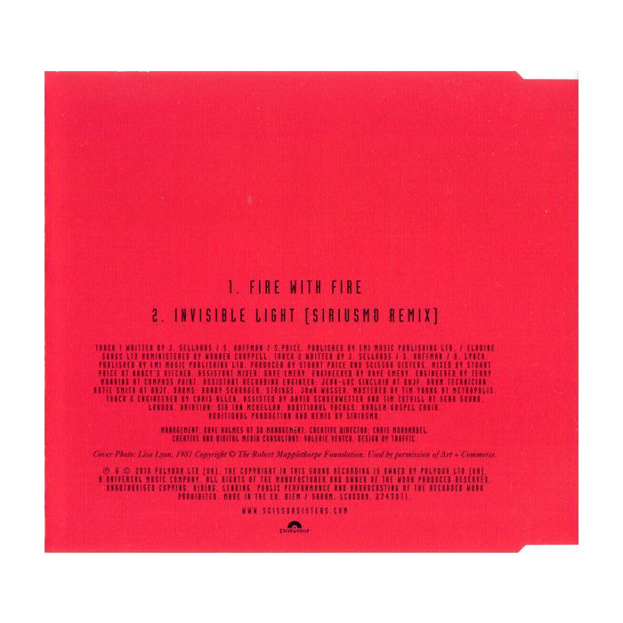 Scissor Sisters - Fire With Fire