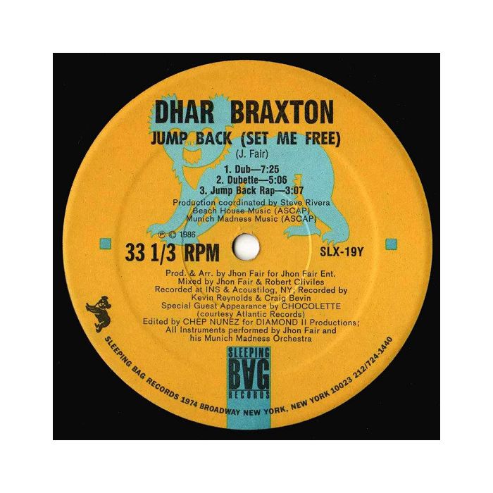 Dhar Braxton - Jump Back (Set Me Free)
