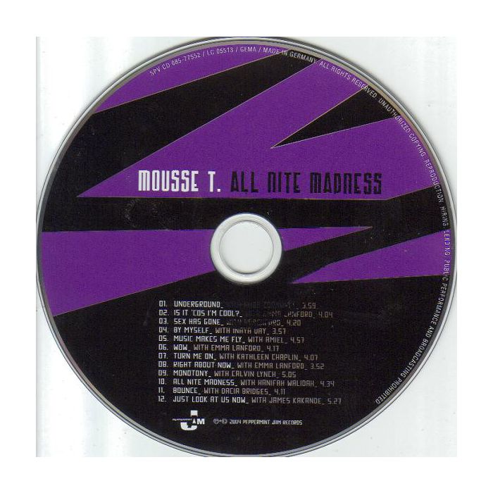 Mousse T. - All Nite Madness