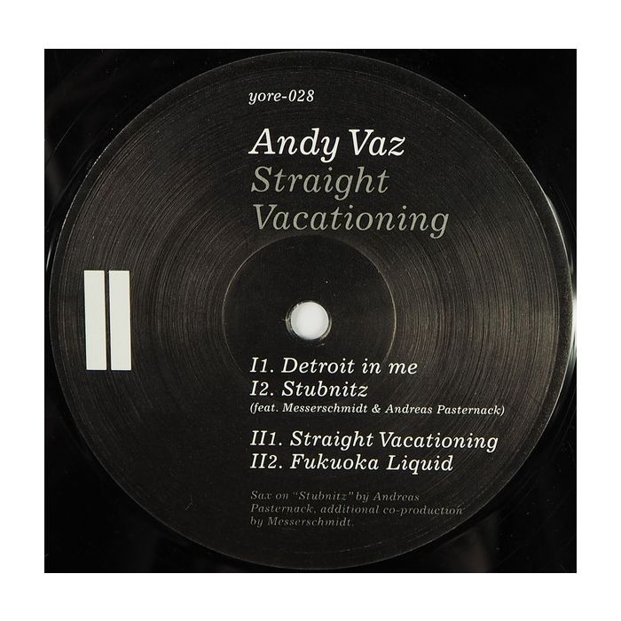 Andy Vaz - Straight Vacationing