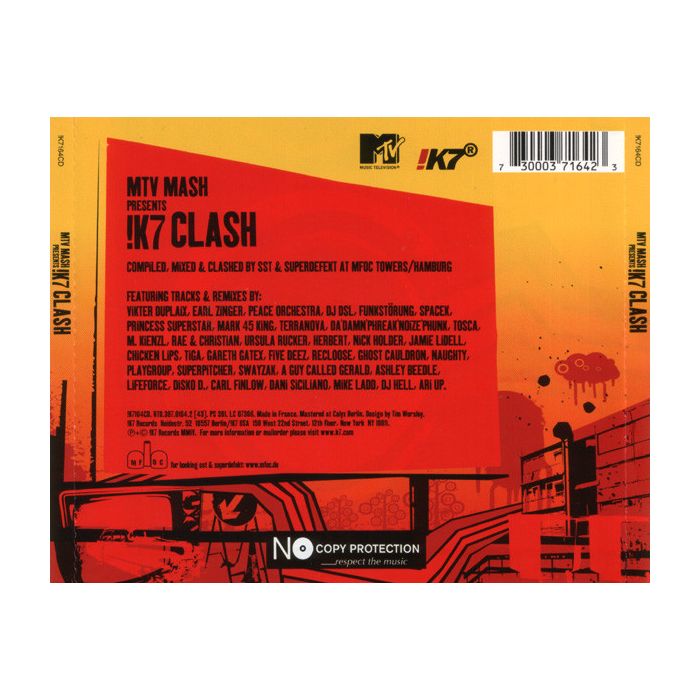 Various - MTV Mash Presents: !K7 Clash