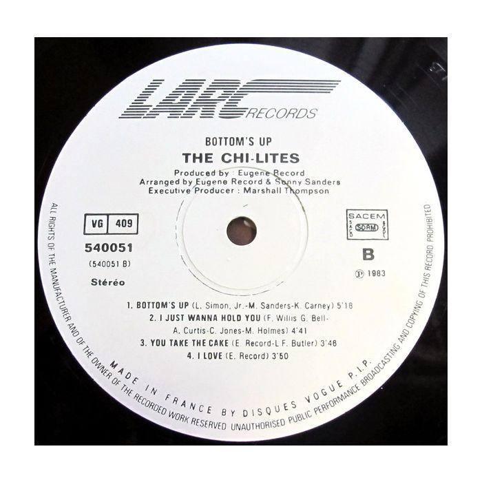The Chi-Lites - Bottom's Up