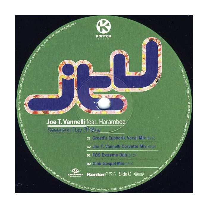 Joe T. Vannelli Feat. Harambee - Sweetest Day Of May