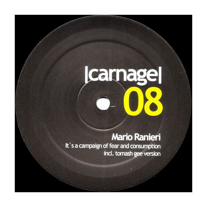 Mario Ranieri - It's A Campaign Of Fear And Consumption