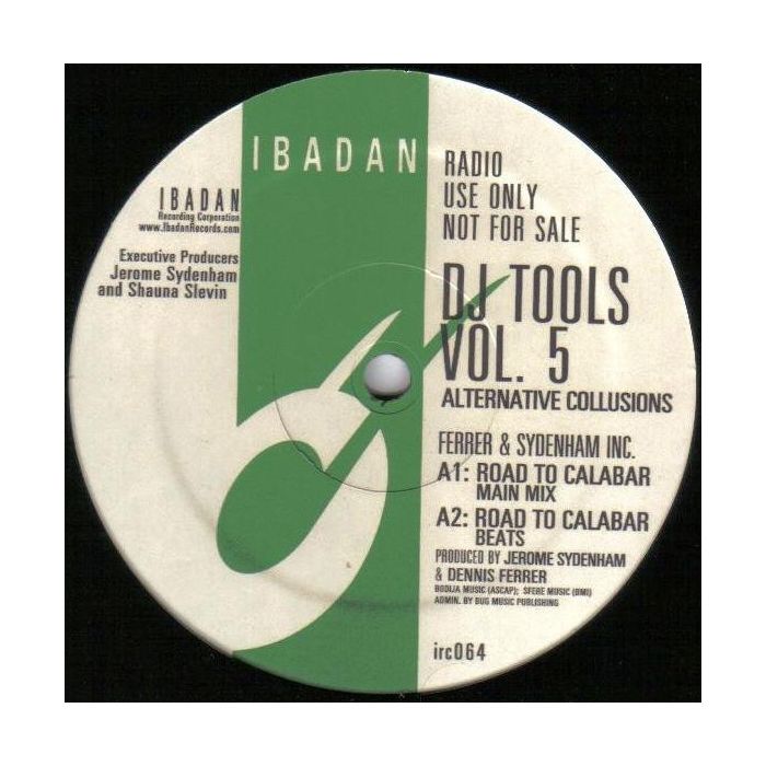 Jerome Sydenham & Dennis Ferrer / Zero Duma - DJ Tools Vol. 5 - Alternative Collusions