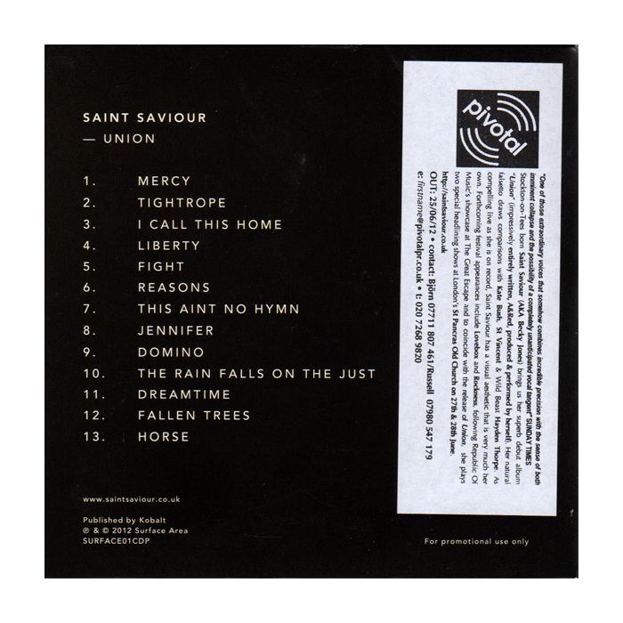 Saintsaviour - Union