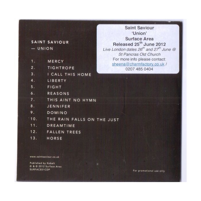 Saintsaviour - Union