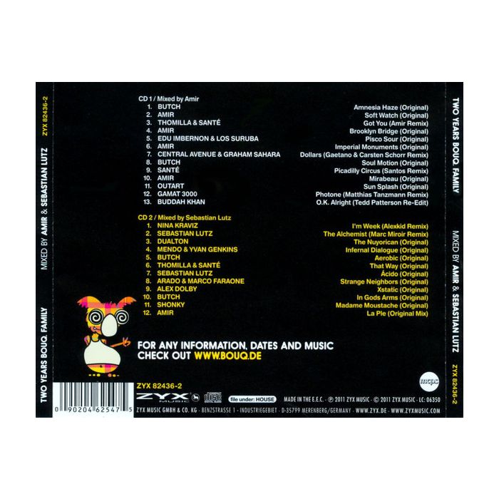 Amir  / Sebastian Lutz - The Art Of House Presents Two Years Bouq. Family