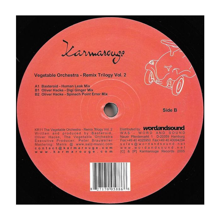 Vegetable Orchestra - Remix Trilogy (Volume Two)
