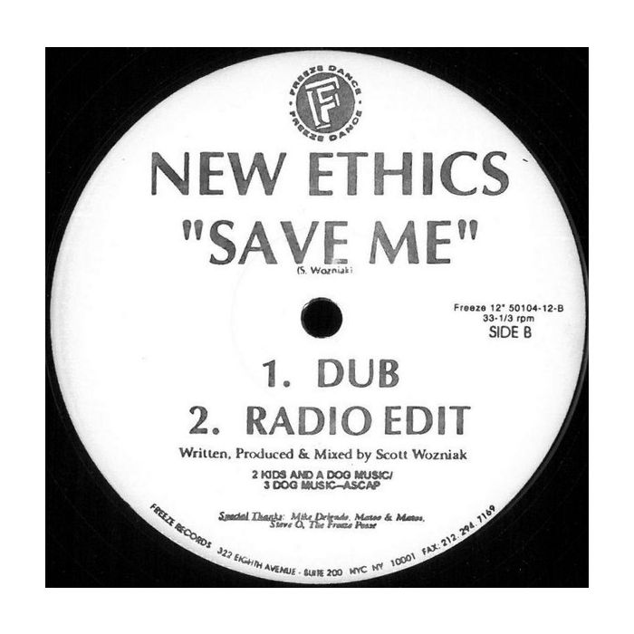 New Ethics - Save Me