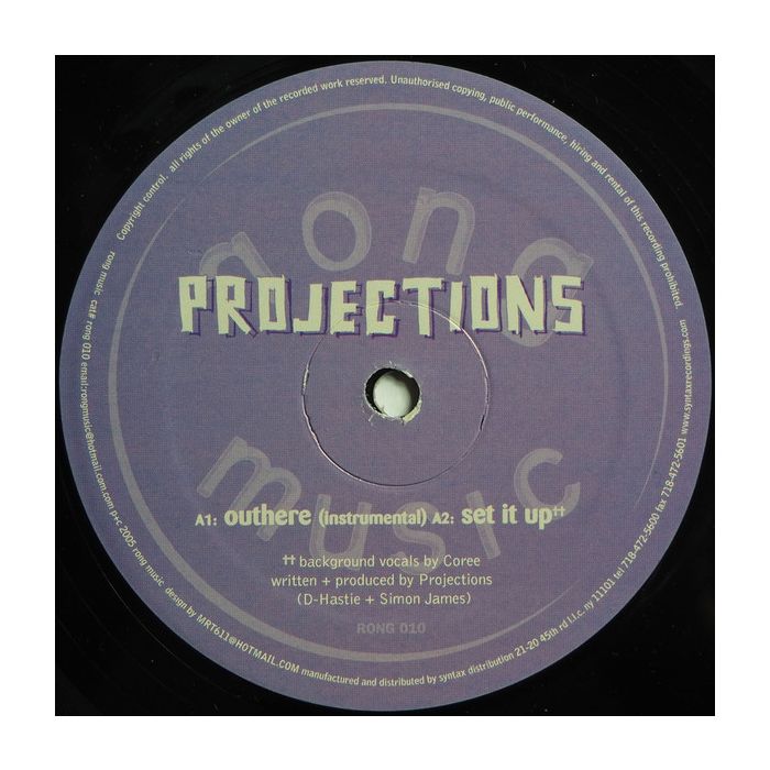 Woolfy / Projections - Split EP