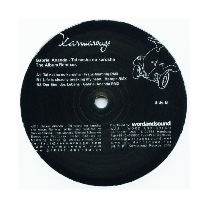 Gabriel Ananda - Tai Nasha No Karosha (The Album Remixes)