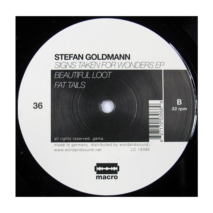 Stefan Goldmann - Signs Taken For Wonders EP