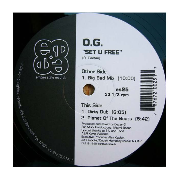 Oscar Gaetan - Set U Free