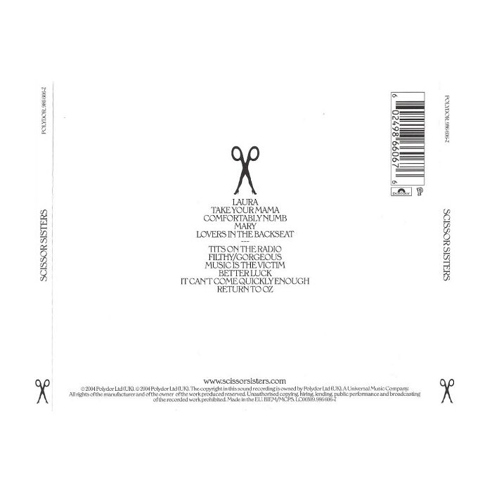 Scissor Sisters - Scissor Sisters