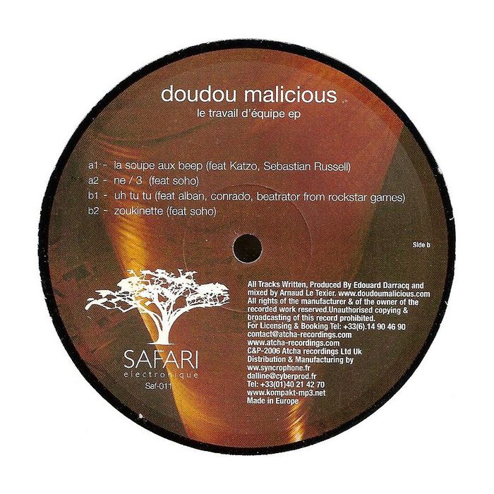 Doudou Malicious - Le Travail D'équipe EP