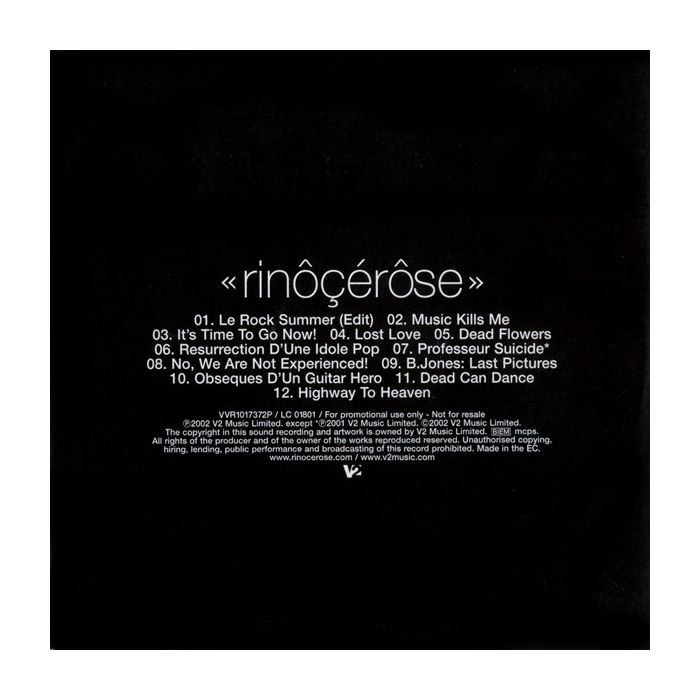 Rinôçérôse - Music Kills Me