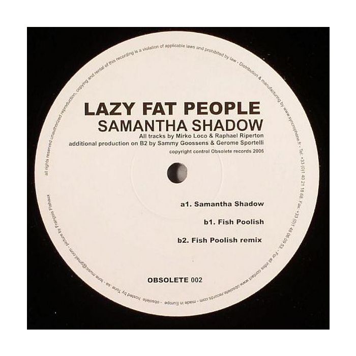 Lazy Fat People - Samantha Shadow