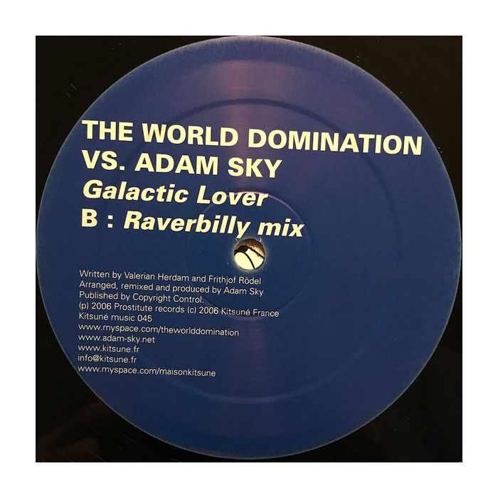 The World Domination vs. Adam Sky - Galactic Lover
