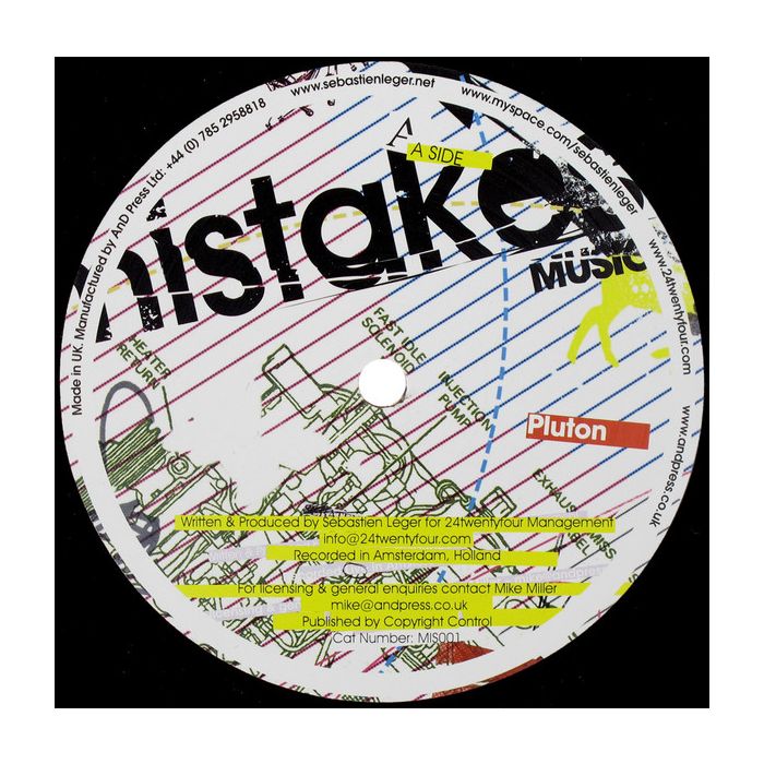 Sébastien Léger - Pluton / Saturn
