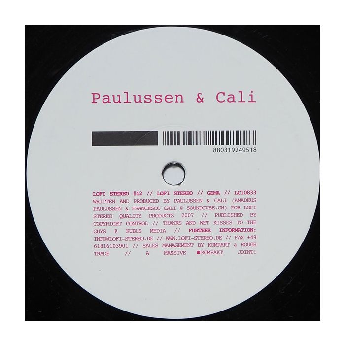 Paulussen & Cali - Sinistra / Destra