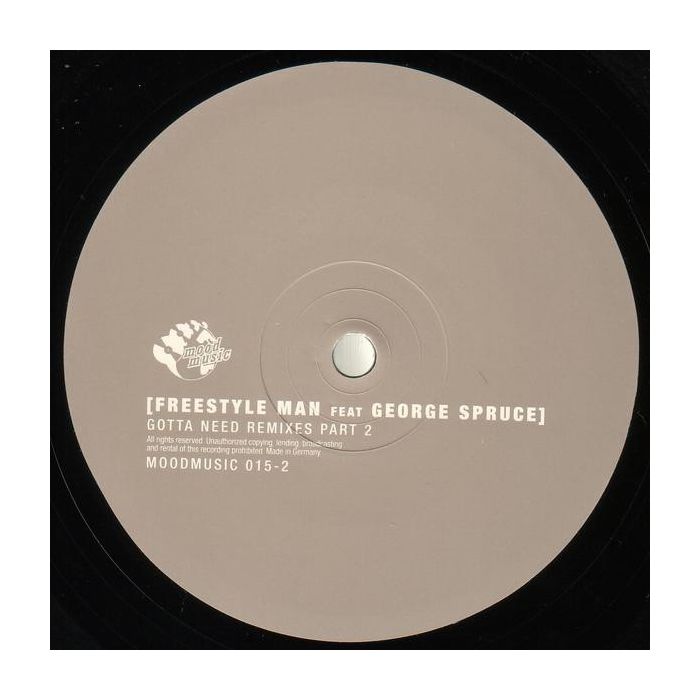 Freestyle Man Feat George Spruce - Gotta Need (Remixes Part 2)