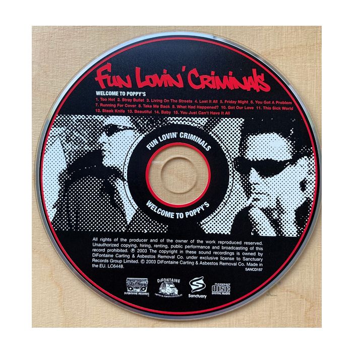 Fun Lovin' Criminals - Welcome To Poppy's