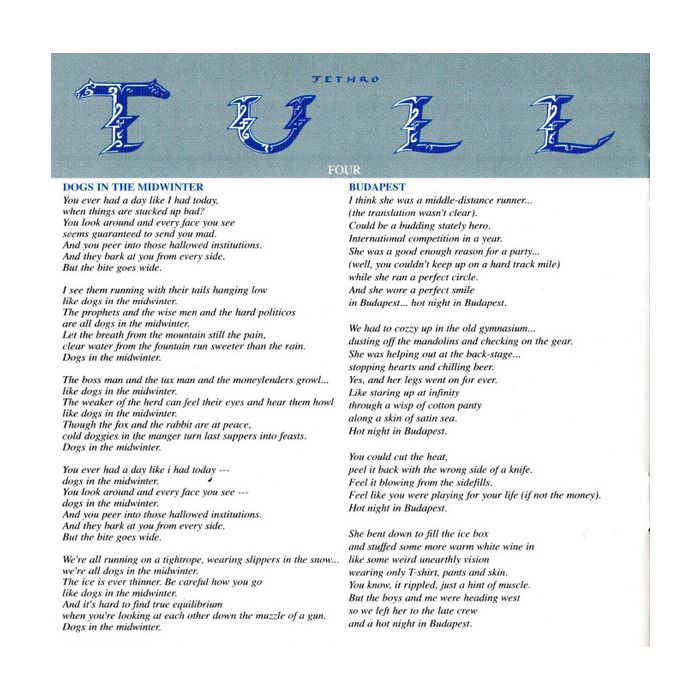 Jethro Tull - Crest Of A Knave