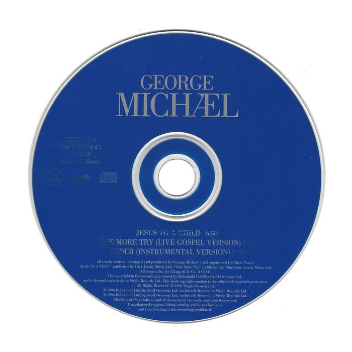 George Michael - Jesus To A Child