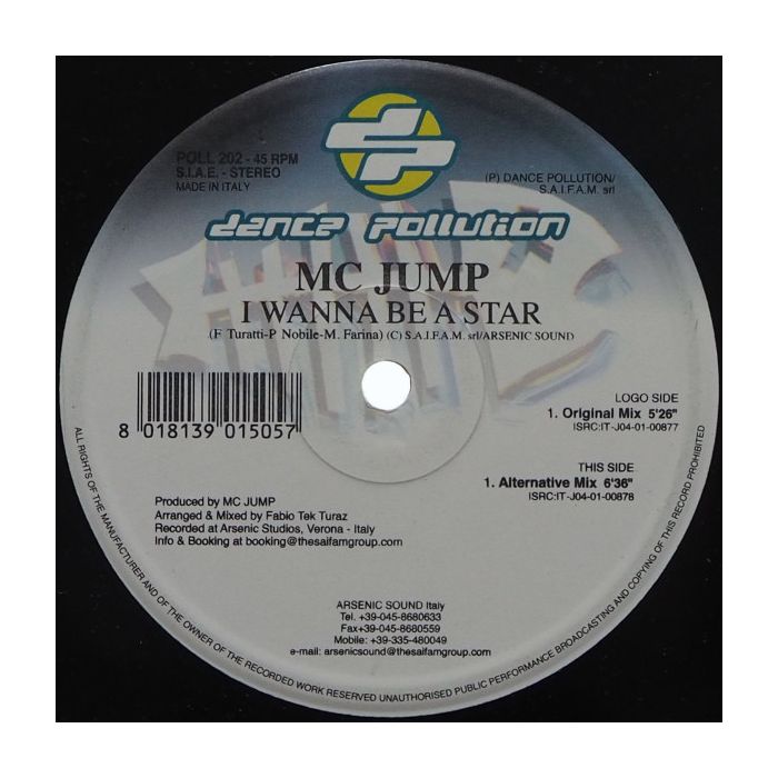 MC Jump - I Wanna Be A Star