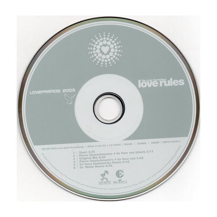 The Love Committee - Love Rules (Loveparade 2003)