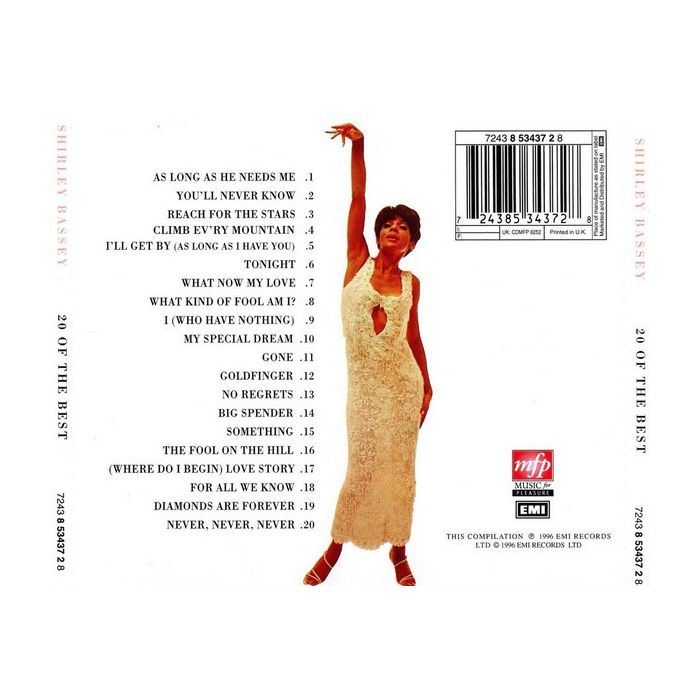 Shirley Bassey - 20 Of The Best