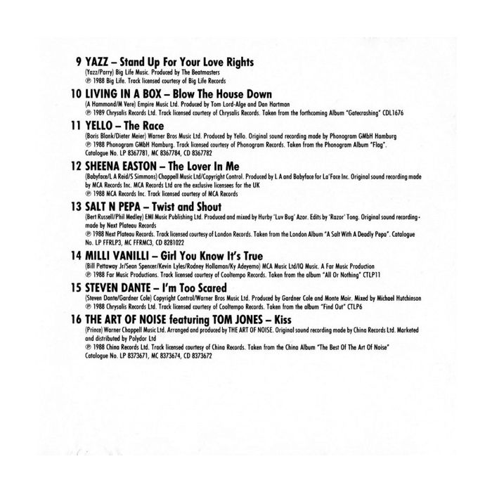 Various - The Chart Show - Dance Masters