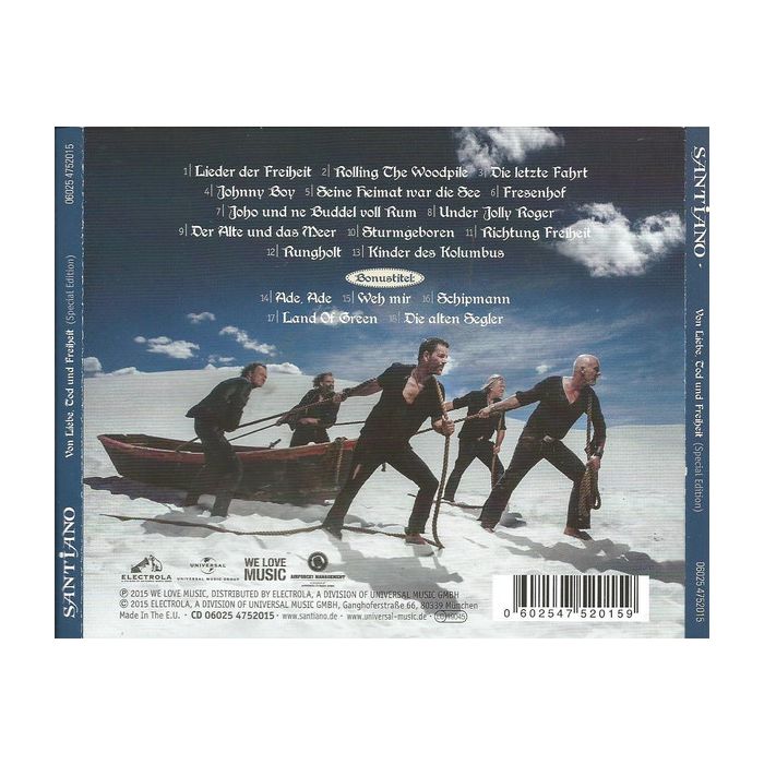 Santiano - Von Liebe, Tod Und Freiheit (Special Edition)