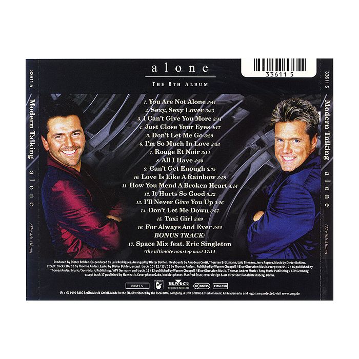 Modern Talking - Alone - The 8th Album