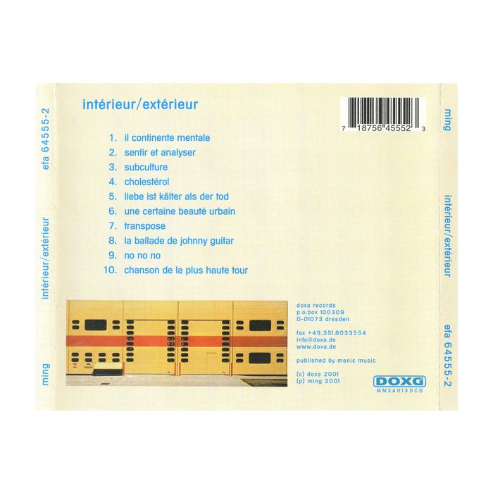 Ming - Intérieur / Extérieur