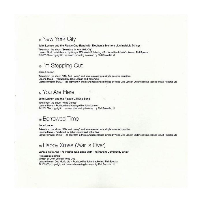John Lennon - Working Class Hero - The Definitive Lennon