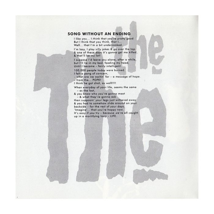 The The - Burning Blue Soul