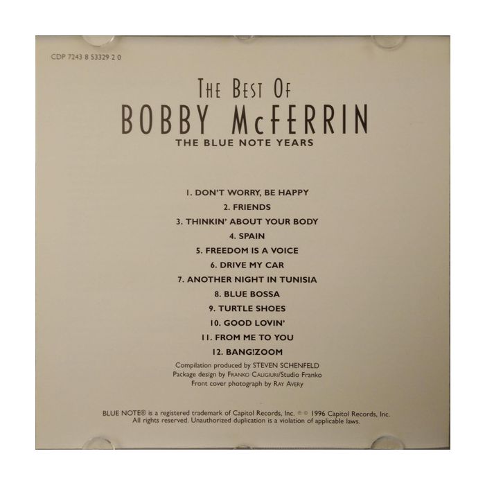 Bobby McFerrin - The Best Of Bobby McFerrin