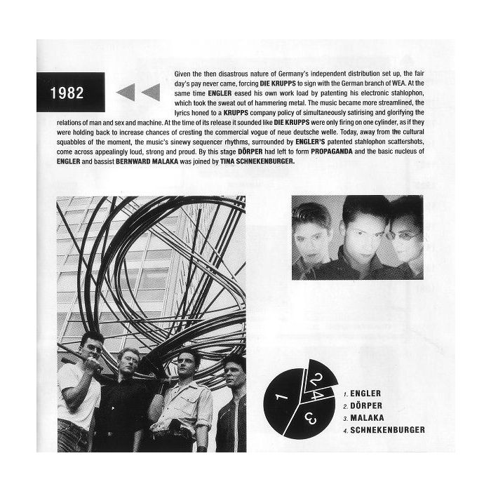 Die Krupps - Metall Maschinen Musik · 91-81 Past Forward